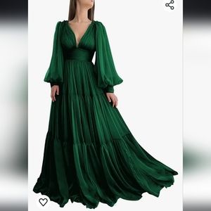 Emerald dress